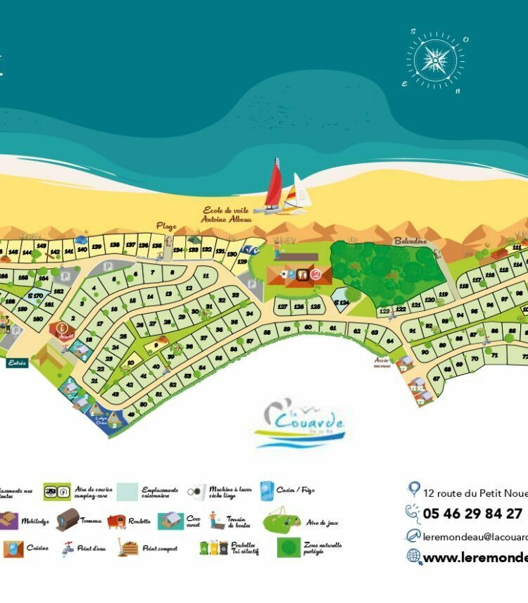 2026 Plan Camping le Remondeau 2026 Plan Camping le Remondeau